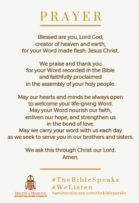 Bible Sunday Prayer